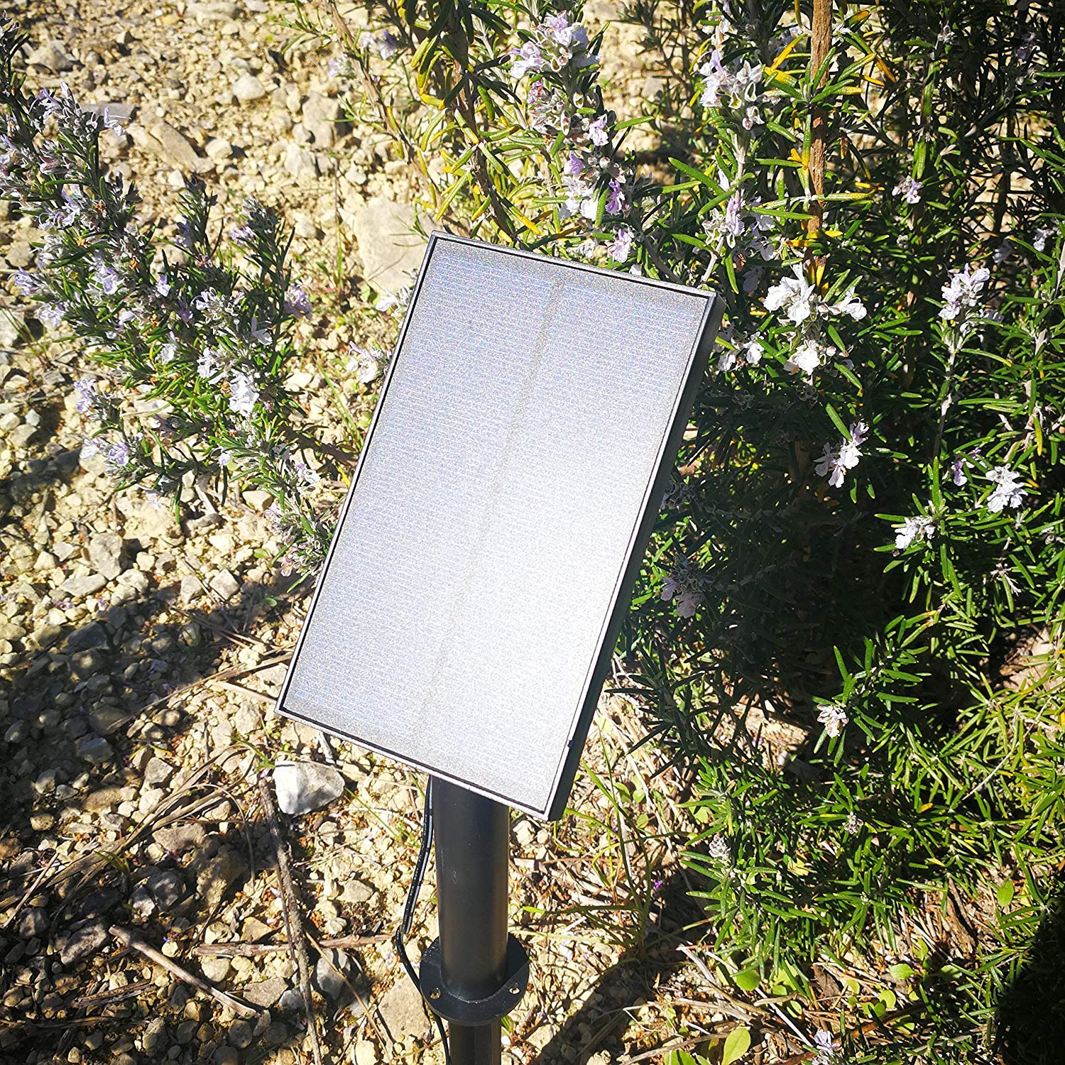 Solarpanel guirled